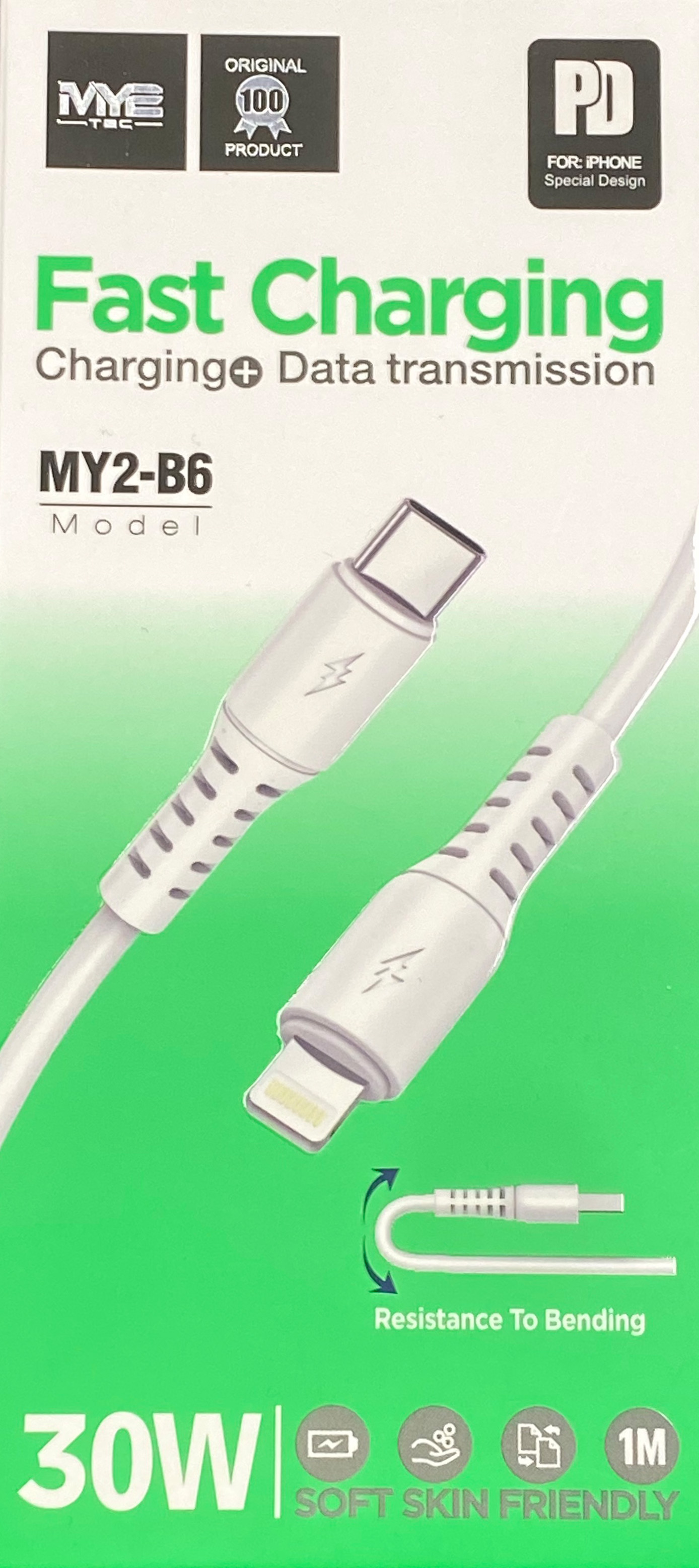 M2-Tec USB-C auf Lightning 30W Kabel M-4111