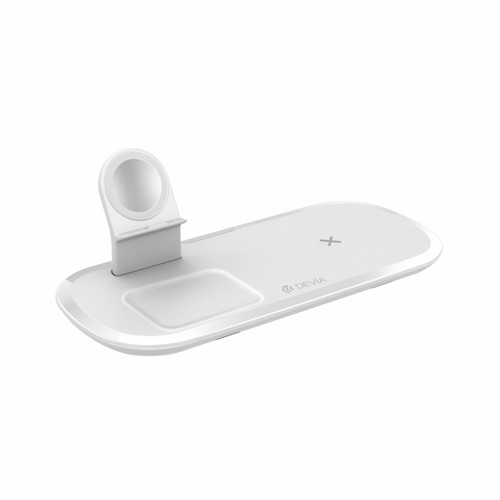 Devia Smart 3in1 wireless charger 15W White
