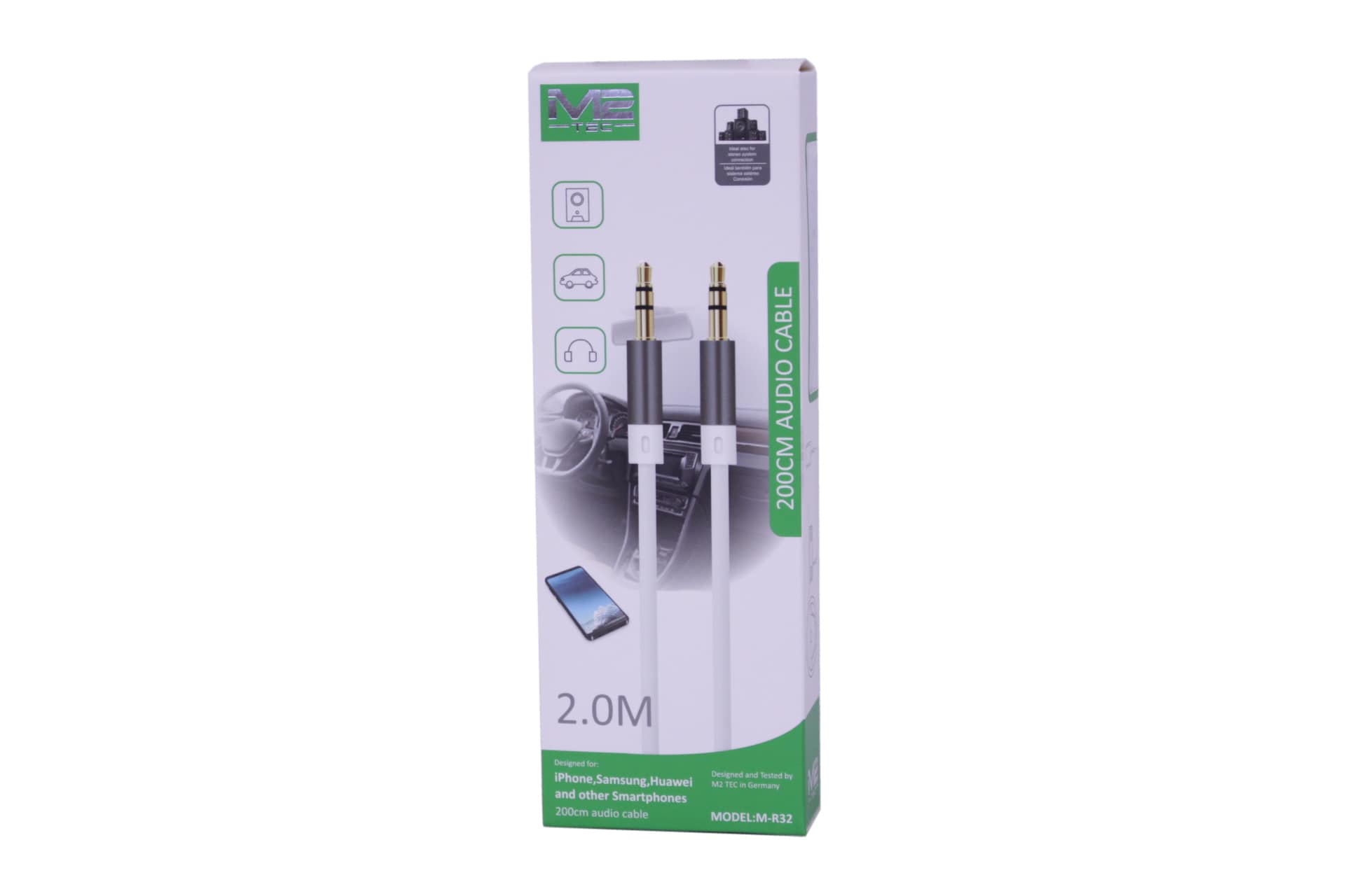 M2 Tec AUX Kabel M-R32 2m